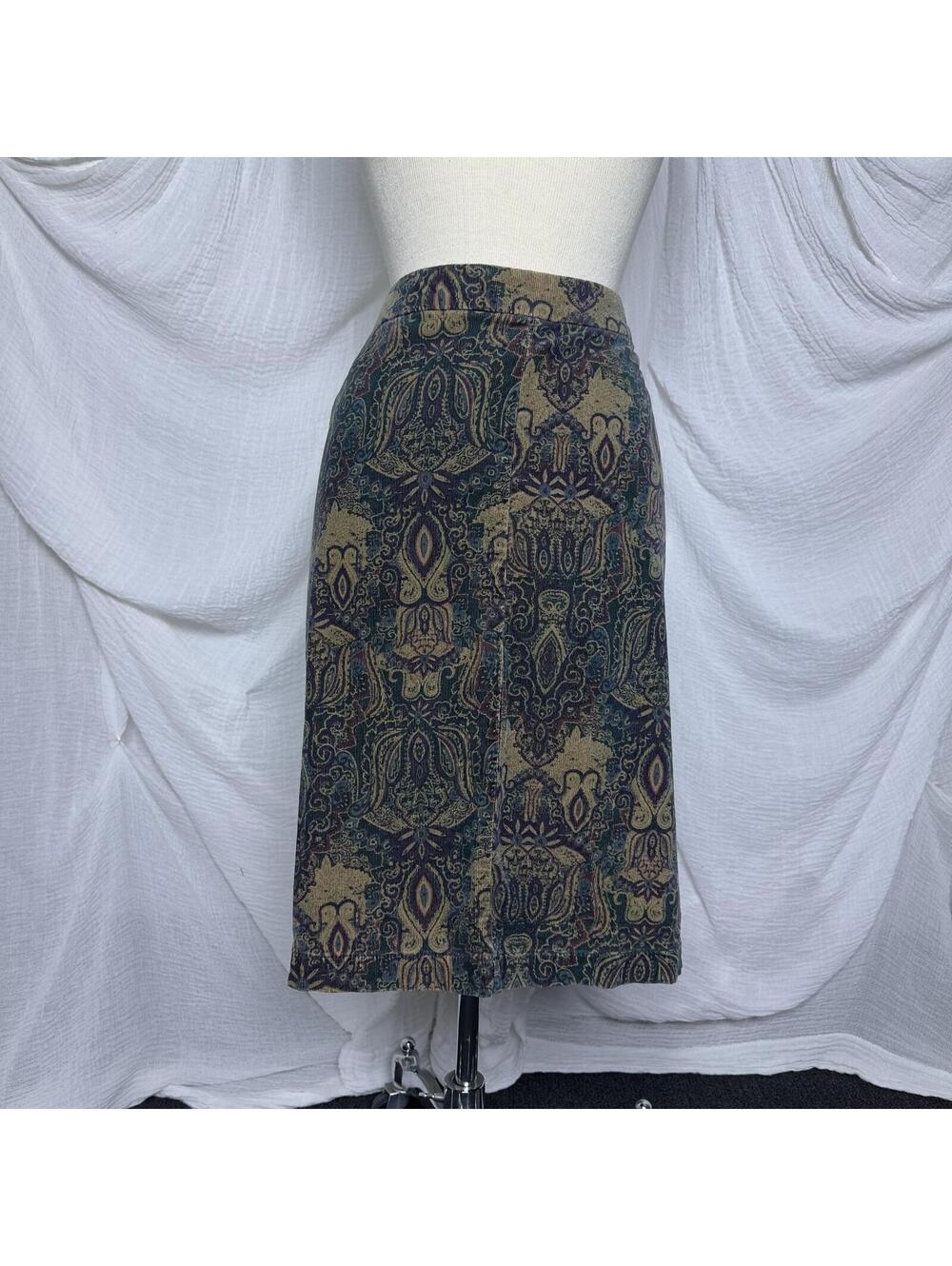 Croft & Barrow Stretch A-Line Skirt Size 16